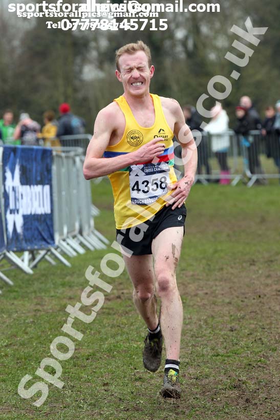 Senior men, 2020 British Athletics Inter Counties Cross Country Champs., Prestwold Hall, Loughborough. Photo: David T. Hewitson/Sports for All Pics